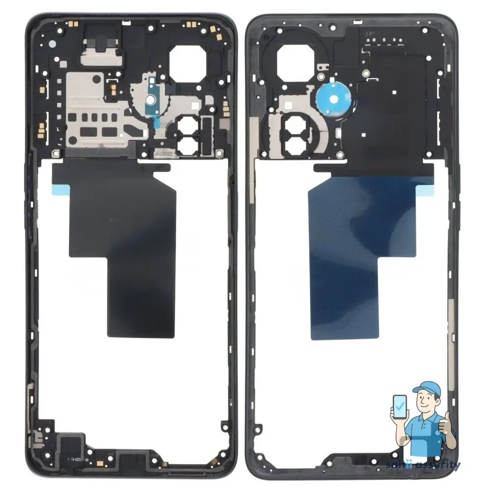 Middle Frame Ring Only for OnePlus Nord CE 3 Lite 5G Black